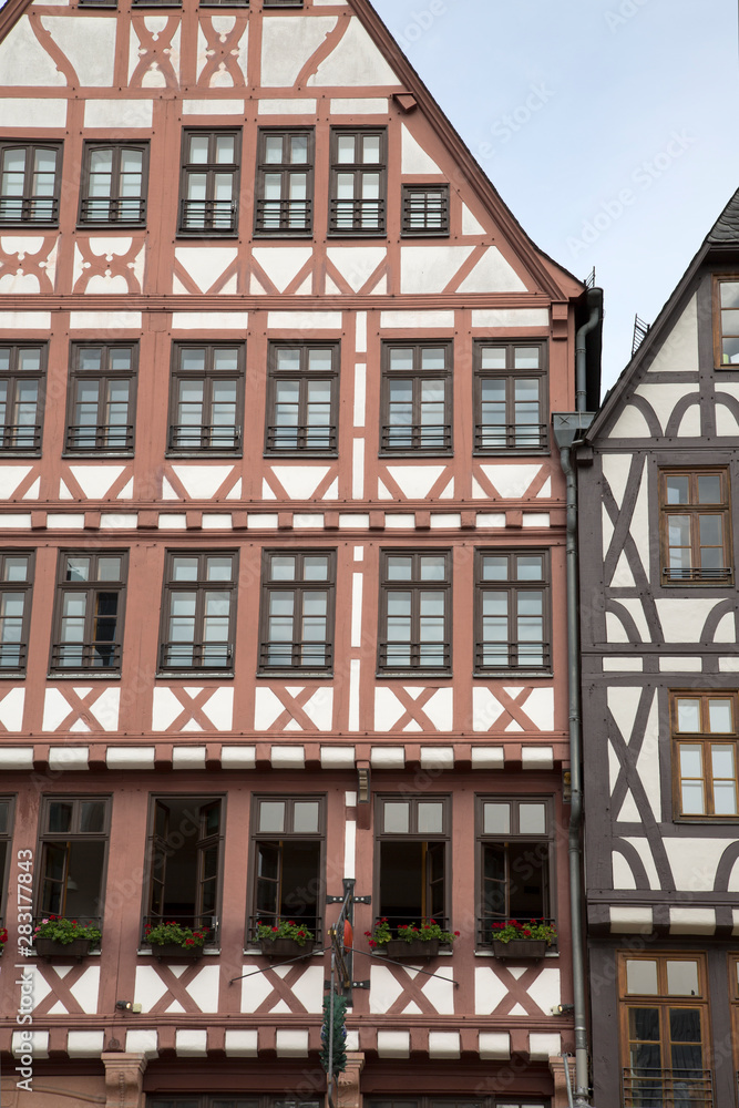 Fototapeta premium Romerberg Square Facade, Frankfurt