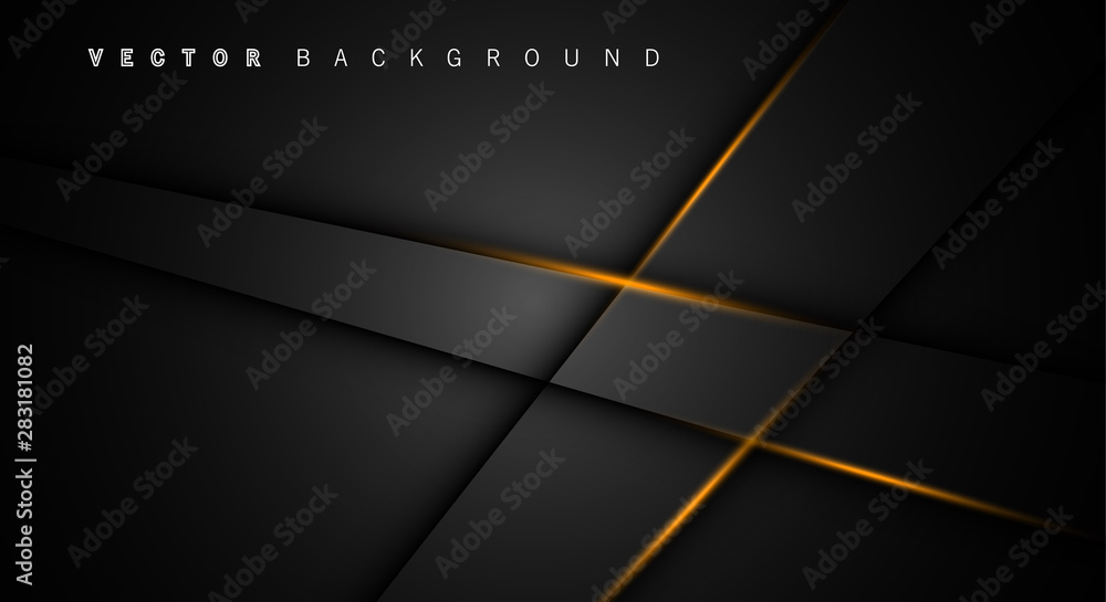 Gold light line shadow dark grey luxury background Gold light line shadow dark grey luxury background
