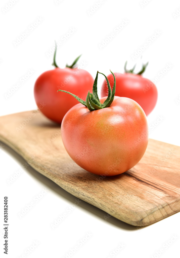 fresh tomato isolated on white background fresh tomato isolated on white background