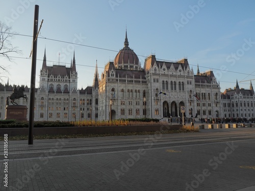 Fototapeta Naklejka Na Ścianę i Meble -  Országház. Hungarian Parliament Building, Budapest, Hungary