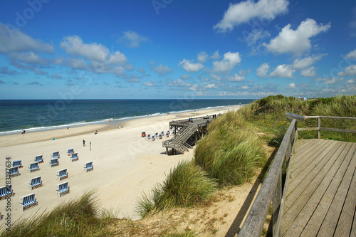 in Sylt am Strand