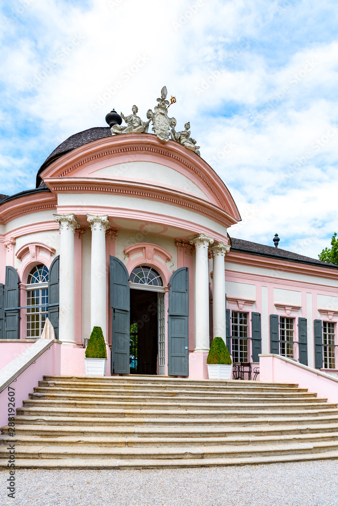 Baroque Pavilion in Melk Abbey Garden, Melk, Austria