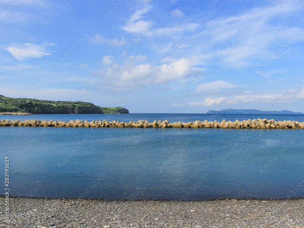 生月島の海　長崎県生月島