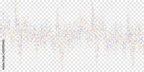 Festive confetti. Celebration stars. Colorful star