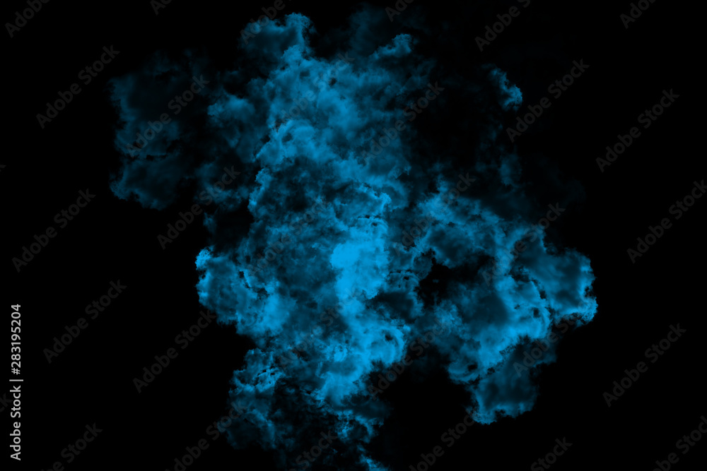 abstract colored dust explosion on a black background.abstract powder splatted background. abstract colored dust explosion on a black background.abstract powder splatted background.