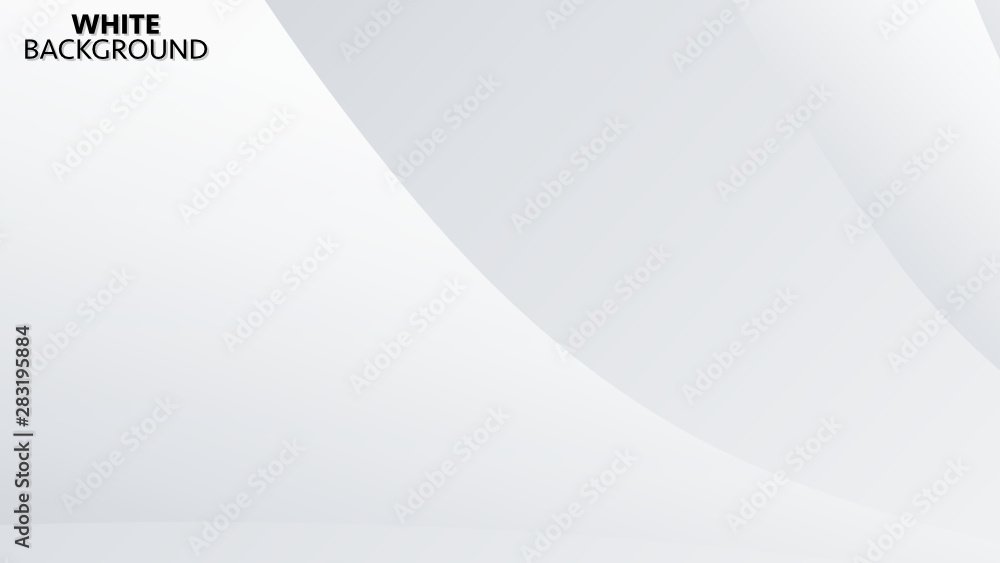 Obraz premium Abstract white interior highlights future. Architectural background.