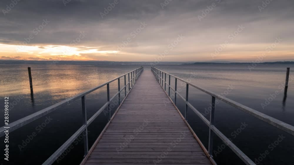 Sunset / Sunrise over Lake Constance (Bodensee) Time-Lapse Sunset / Sunrise over Lake Constance (Bodensee) Time-Lapse