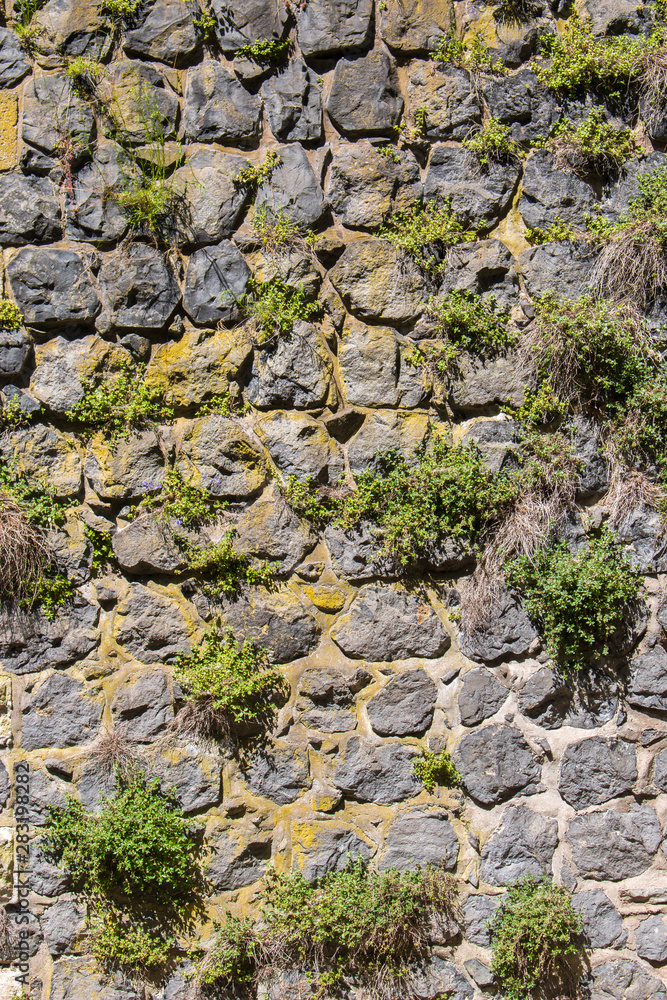 Background – natural stone wall