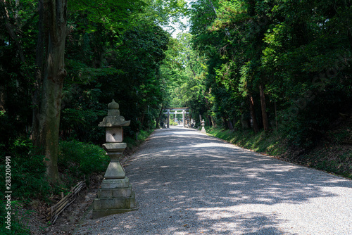 Ooyamato Shrine in Nara, Japan