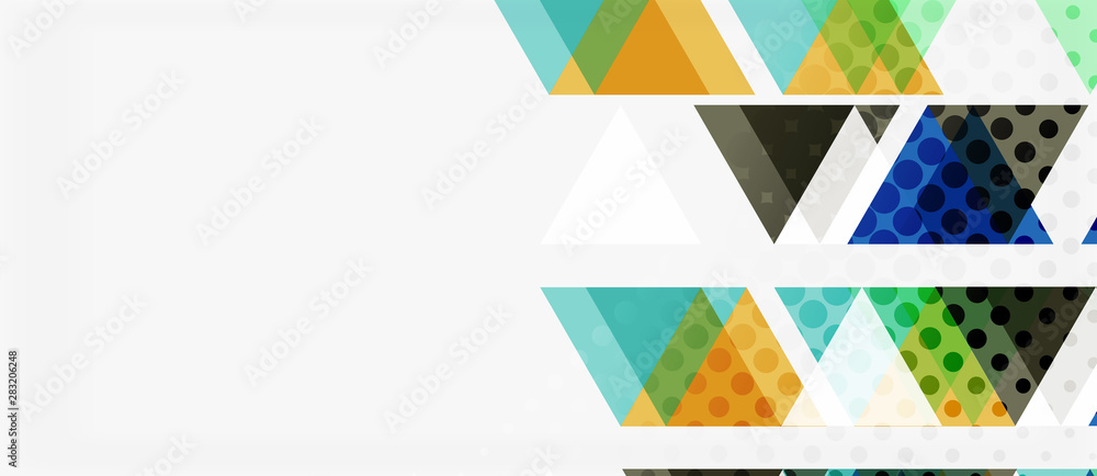 Vector triangle geometric abstract composition background. Retro vector illustration. Ornament illustration Vector triangle geometric abstract composition background. Retro vector illustration. Ornament illustration