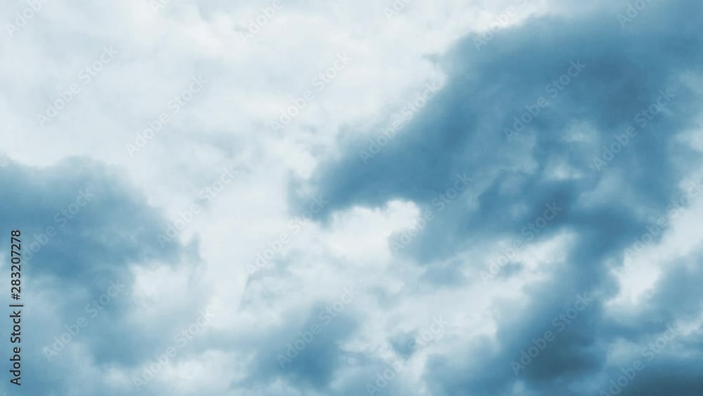 Time-Lapse Of Storm Cloud Moving Time-Lapse Of Storm Cloud Moving