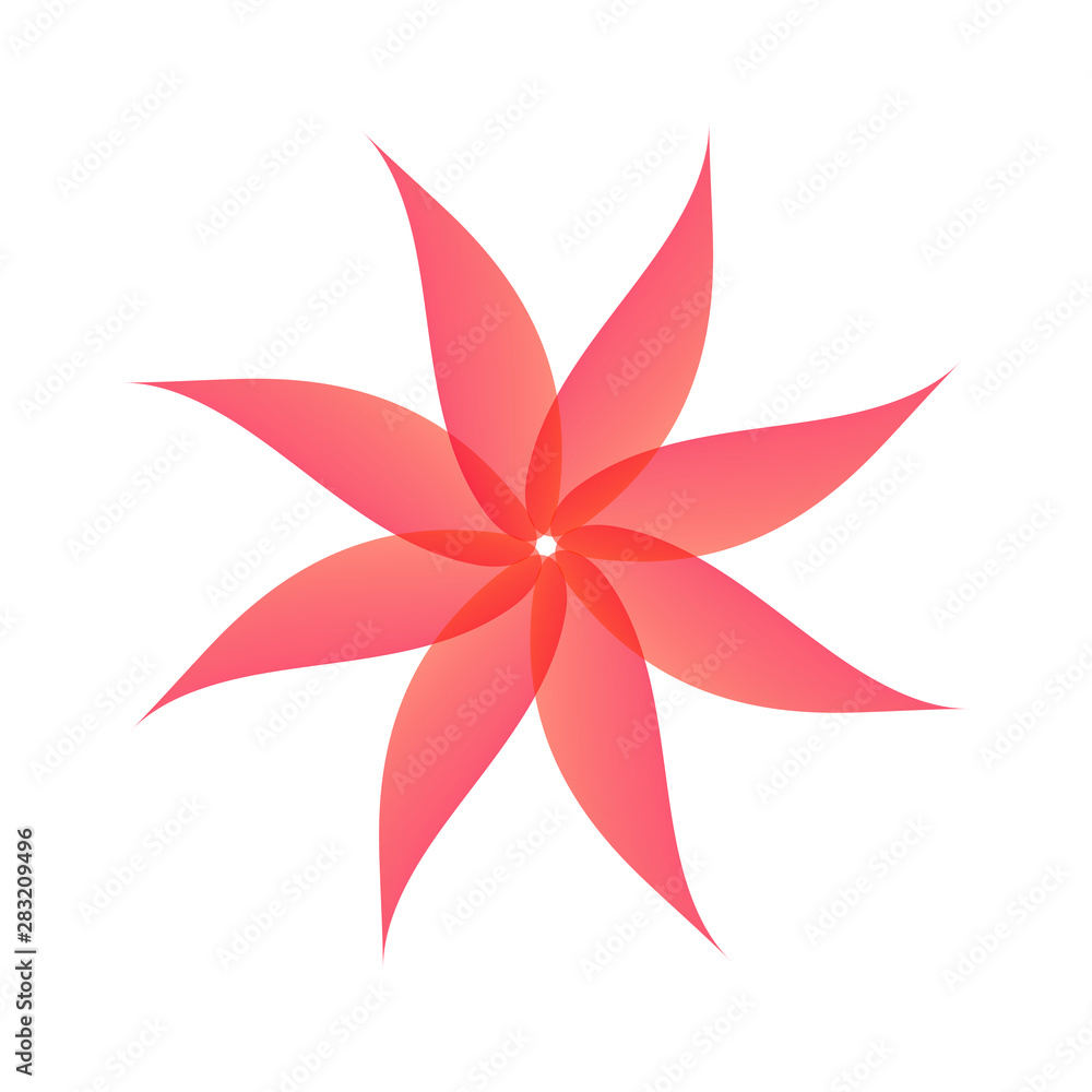 Abstract template pattern. Floral shape. Element for design. Abstract template pattern. Floral shape. Element for design.
