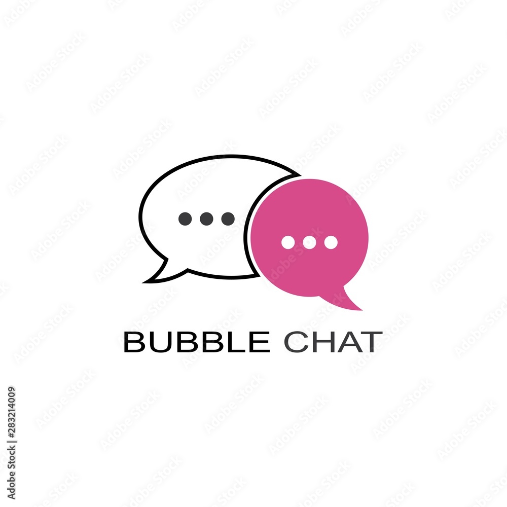Speech bubble icon Logo template vector illustration Speech bubble icon Logo template vector illustration