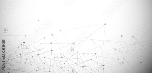 sfondo, connessioni, linee, punti, internet, connessione, informatica