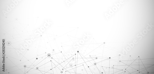 sfondo, connessioni, linee, punti, internet, connessione, informatica