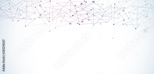 sfondo, connessioni, linee, punti, internet, connessione, informatica
