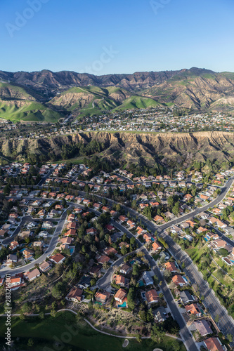 Vertical aerial view of sub...