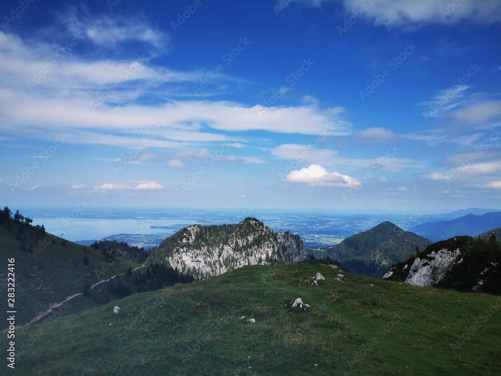 panoramic view in the alpen panoramic view in the alpen