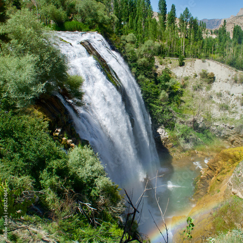 Erzurum, high-flowing Tortum Waterfall and its natural beauties