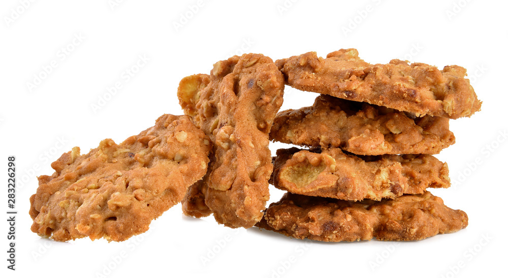 Cookies isolated on a white background Cookies isolated on a white background