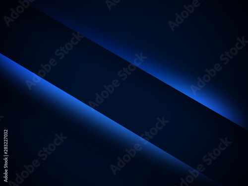  Abstract blue light concept of future background. illustration design 