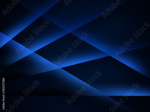  Abstract blue light concept of future background. illustration design 