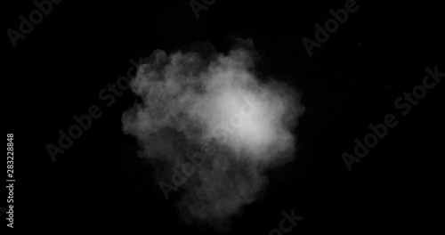Vapor cloud isolated transparent special effect