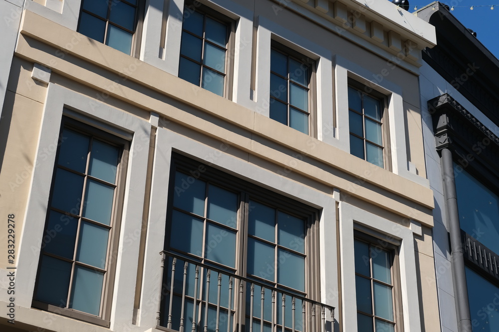 building facade elements in Los Angeles building facade elements in Los Angeles