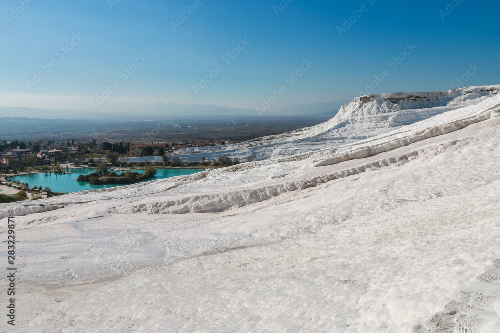 pamukkale glacier in denizli turkey pamukkale glacier in denizli turkey