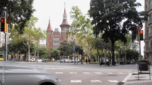 Barcelona, Avinguda Diagonal , Timelapse photo