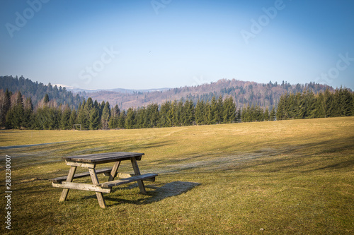 Fototapeta Naklejka Na Ścianę i Meble -  Bajeczne Bieszczady