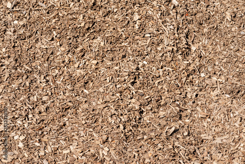 Wooden Chips used as Organic Mulch in gardening, landscaping, restoration ecology, bioreactors for denitrification, as substrate for mushroom cultivation.