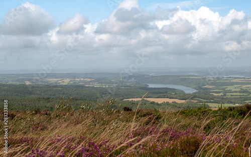 Vue du paysage du parc naturel régional d'armorique photo