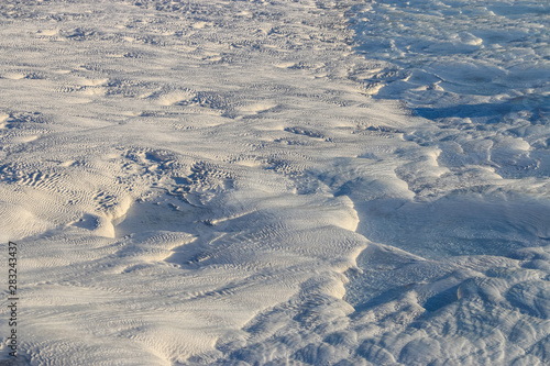 pamukkale glacier in denizli turkey