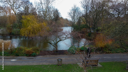 bench in the park