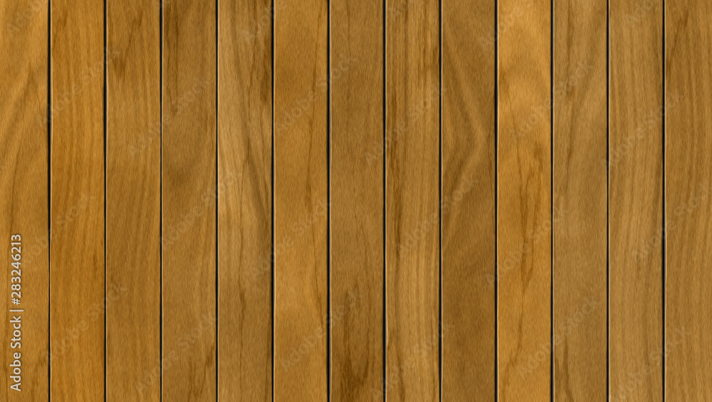 Fototapeta premium Wood texture. Lining boards wall. Wooden background. pattern. Showing growth rings