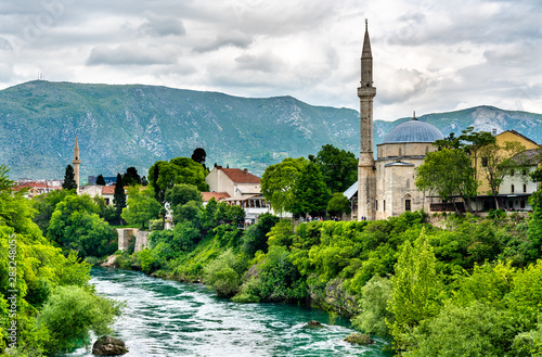 Koski Mehmed Pasha Mosque in Mostar, Bosnia and Herzegovina