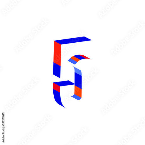 5, 5th logo numbers modern colorful design. Vector Free Download 5, 5th logo numbers modern colorful design. Vector - GFXLoad