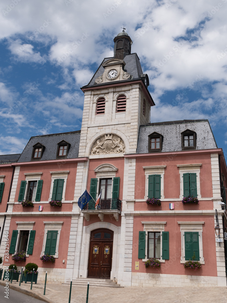 Fototapeta premium Mairie de Gex dans l'Ain