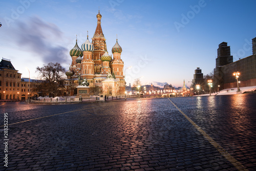 Saint Basil's Cathedral at the Red Square in Moscow, Russia