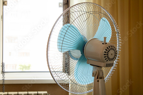 air fan near the window