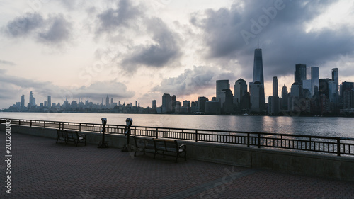 Morning Empty Sky Memorial, Liberty State Park, Jersey City © Kairong