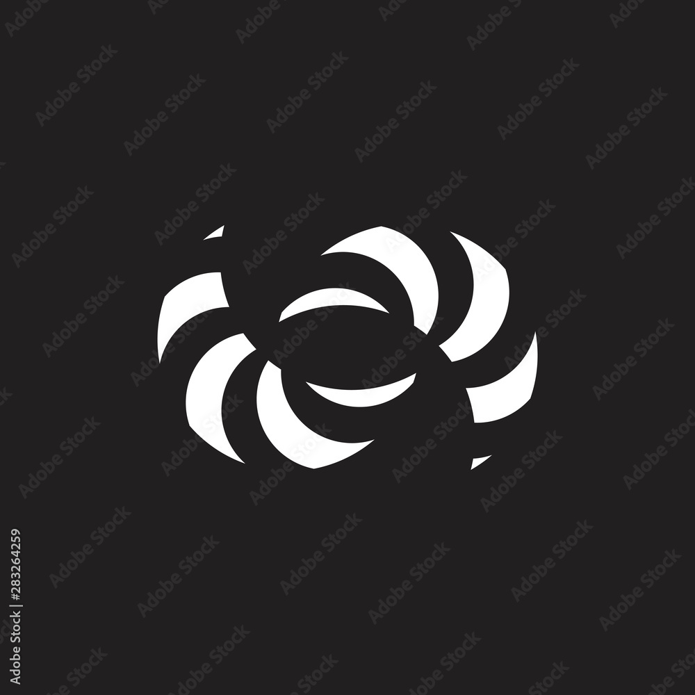 stripes motion vortex rotation design vector stripes motion vortex rotation design vector