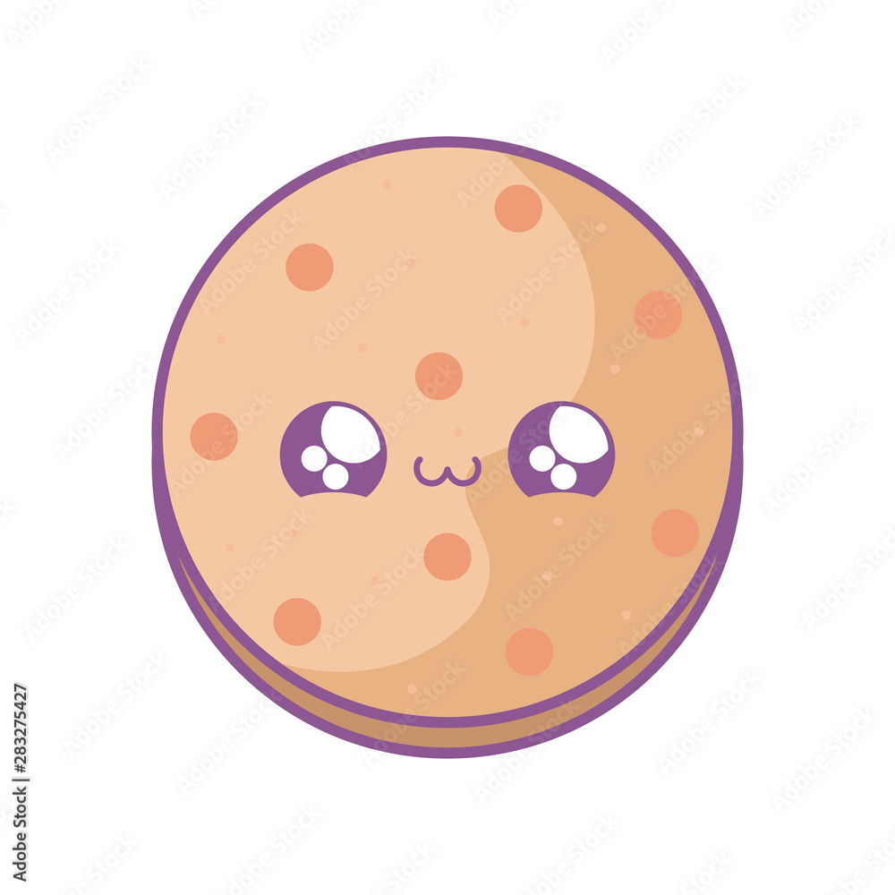 delicious fresh cookie kawaii style delicious fresh cookie kawaii style