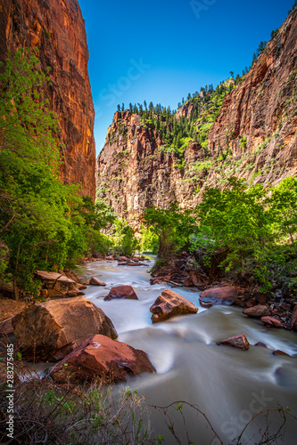 Beautiful Zion National Park in Utah, USA