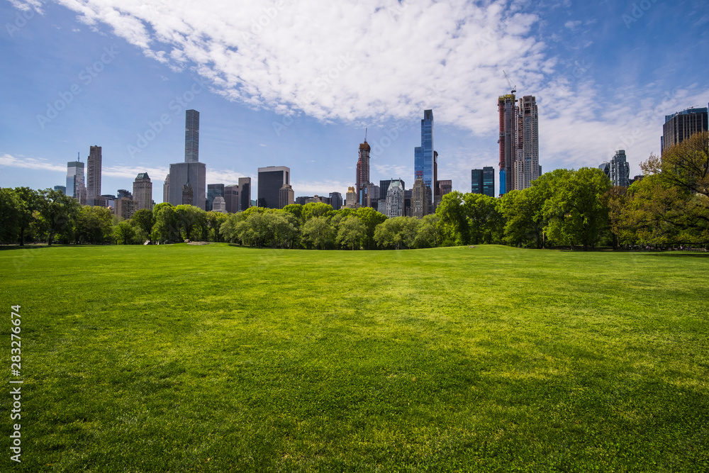 Sheep Meadow in Central Park, New York City, USA Sheep Meadow in Central Park, New York City, USA