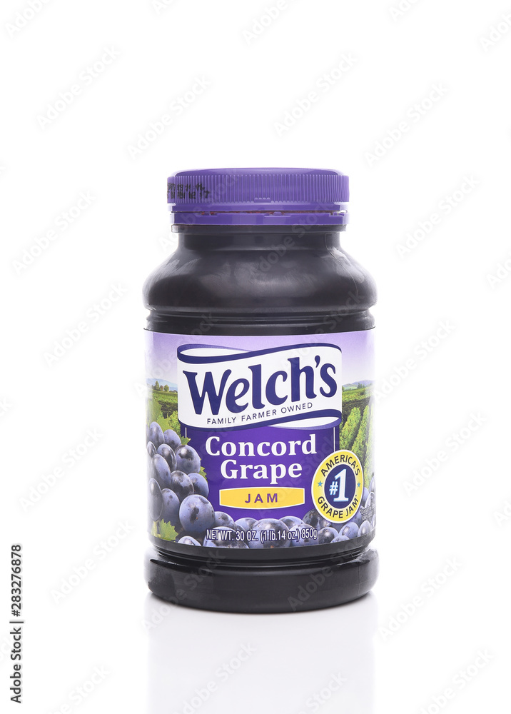 IRVINE, CALIFORNIA JANUARY 22, 2017 Welchs Concord Grape Jam. Welch