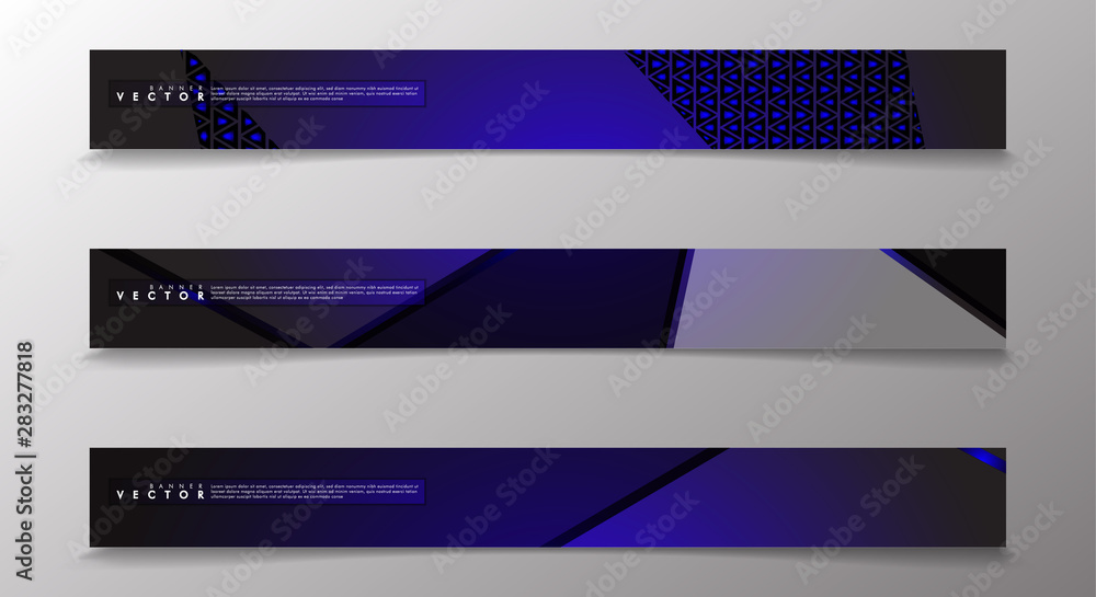 Vector banners with light blue backgrounds suitable for advertising and so on. technology design. eps 10 Vector banners with light blue backgrounds suitable for advertising and so on. technology design. eps 10