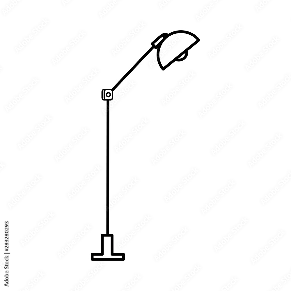 office lamp light isolated icon office lamp light isolated icon