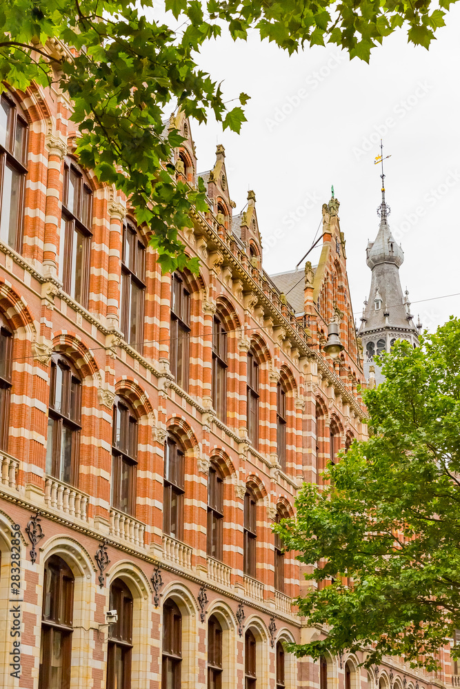 Obraz premium アムステルダムの街並み